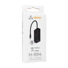 „Sbox H-994“ USB-C gigabito tinklo adapteris
