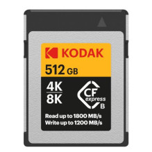 „Kodak CFexpress B“ tipo 512 GB EKMCFX512GK „Kodak CFexpress B“ tipo 512 GB EKMCFX512GK