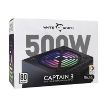 White Shark GPSU-W500F Captain 3 500W 80+ RGB