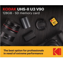Kodak SDXC 128GB UHS-II U3 V90 Ultra Pro Kodak SDXC 128GB UHS-II U3 V90 Ultra Pro