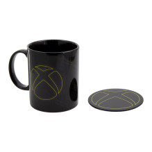 Paladone Microsoft Xbox Mug and Metal Coaster Paladone Microsoft Xbox Mug and Metal Coaster
