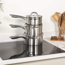 Salter BW06734EU7 „Timeless Collection“ 3 dalių keptuvių rinkinys