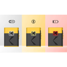 „Kodak“ etikečių spausdintuvas, geltonas (MS50Y)