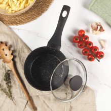 Salter BW05751S2EU7 Megastone 3-Piece Saucepan Set