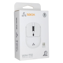Sbox WM-710 White Wireless Sbox WM-710 White Wireless