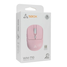 „Sbox WM-710 Pink“ belaidės ausinės „Sbox WM-710 Pink“ belaidės ausinės