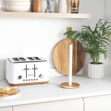 Salter BW13565W1EU7 Toronto Kitchen Roll Holder - White Salter BW13565W1EU7 Toronto Kitchen Roll Holder - White