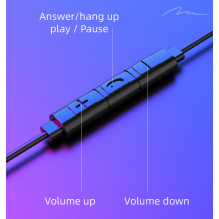 Media-Tech MT3609K Earphones All USB-C