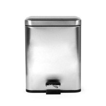 Beldray LA035235SSFEU7 5-Litre Dual Compartment Bin - Stainless Steel
