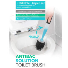 Beldray LA033996UFFEU7 Antibac tualeto šepetys – pilkas