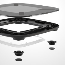 Homedics SCL-B200-BK3R GLO kūno analizatoriaus vonios svarstyklės Homedics SCL-B200-BK3R GLO kūno analizatoriaus vonios svarstyklės