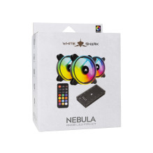 „White Shark GCF-S028-004 Nebula-2 Black ARGB“ rinkinys