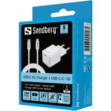 Sandberg 441-58 USB-C 20W įkroviklis + laidas 1M