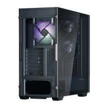 Zalman Z10 DS ATX Mid Tower PS Case Black, 120 mm ARGB Fan x1 Zalman Z10 DS ATX Mid Tower PS Case Black, 120 mm ARGB Fan x1