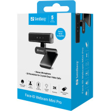 „Sandberg 134-44 Face-ID Webcam Mini Pro“