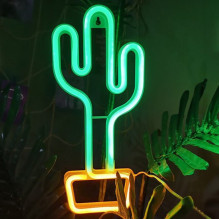 Manta SNL07GN Style Neon Lights CACTUS Green / Yellow Manta SNL07GN Style Neon Lights CACTUS Green / Yellow