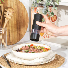 Salter BW12958EU7 Clarence Electric Salt & Pepper Mill Black Salter BW12958EU7 Clarence Electric Salt & Pepper Mill Black