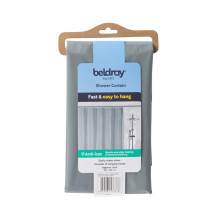 Beldray LA028268LGRYUFFEU7 Antibac Shower Curtain Gray Beldray LA028268LGRYUFFEU7 Antibac Shower Curtain Gray
