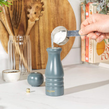 Salter BW120291GEU7 Olea Salt Pepper Mill Grey