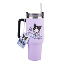 Paladone Hello Kitty Kuromi 900ml Insulated Cup and Straw