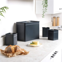 Salter BW126131EU7 Marino 4-Piece Bread Bin &amp; Canister Set