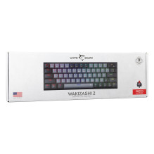 White Shark GK-002711V2 Wakizashi 2 Grey-Black US Red Switches