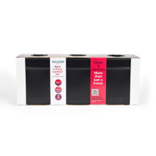 Salter BW124571EU7 Kuro 3-Piece Canister Set Salter BW124571EU7 Kuro 3-Piece Canister Set