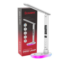 „Hawk HW-LAMP03“ LED stalinė lempa, balta, RGB