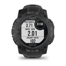 „Garmin Instinct 3“ 50 mm saulės energija varomas taktinis laikrodis, juodas (010-02935-50)