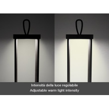 Beper P207ILI100 Rechargeable Lantern Black