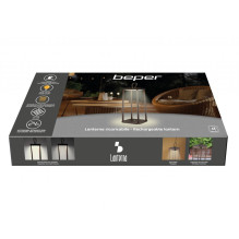Beper P207ILI102 įkraunamas Corten žibintas
