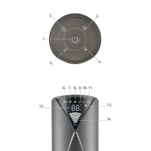 „Lovio LVTF202Y24C-TI“ bokštinis ventiliatorius „AirWave PRO Titan“