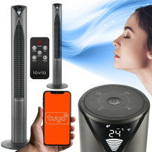 Lovio LVTF202Y24C-TI Tower Fan AirWave PRO Titan
