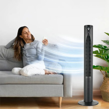 Lovio LVTF202Y24C-BK Tower Fan AirWave PRO Black