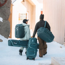 Thule 5160 slidžių ir snieglenčių sportinis krepšys su ratukais, 80 litrų, juodas