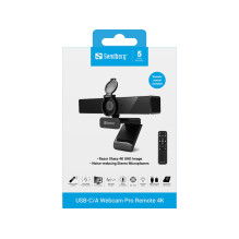 „Sandberg 134-45 USB-C / A Webcam Pro Remote 4K“