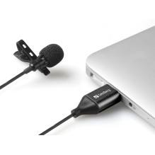 „Sandberg 126-40 Streamer“ USB mikrofonas su spaustuku