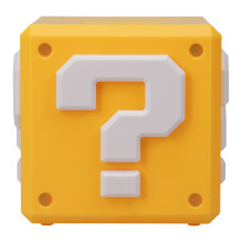 Paladone Super Mario klausimų bloko piniginė