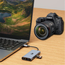 Hawk HW-HUB1101 11in1 adapteris USB-C