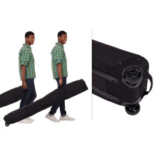 Thule 5176 snieglenčių krepšys su riedėjimu, 165 cm, juodas