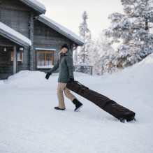 Thule 5176 snieglenčių krepšys su riedėjimu, 165 cm, juodas