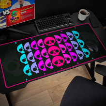 Subsonic Gaming Mouse Pad XXL Brawl Stars Skull Repeater