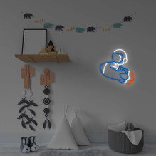 „Manta SNL90MT“ stiliaus neoninės lemputės „ASTRONAUT ON RAKETA“ „Manta SNL90MT“ stiliaus neoninės lemputės „ASTRONAUT ON RAKETA“