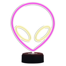 Manta SNL86PK Style Neon Lights UFO Pink