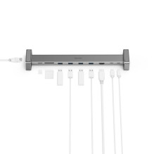 Hama 00200103 USB C prijungimo stotis, 9 prievadai