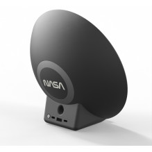NASA SPC600 „Bluetooth“ garsiakalbis / žadintuvas / belaidis įkroviklis