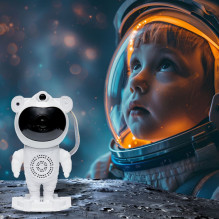 „Hawk HW-STAR01“ astronauto žvaigždžių projektorius su garsiakalbiu