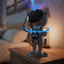 „Hawk HW-STAR02“ astronauto žvaigždžių projektorius su laikrodžiu ir „Ghrome Edition“