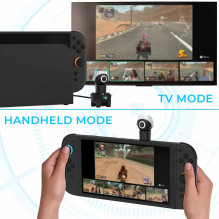 „Subsonic Playcam 1080 2in1 HD“ mini kamera, skirta „Nintendo Switch 2“, šviesiai mėlyna