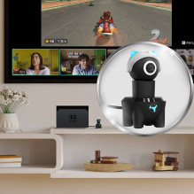 „Subsonic Playcam 1080 2in1 HD“ mini kamera, skirta „Nintendo Switch 2“, šviesiai mėlyna